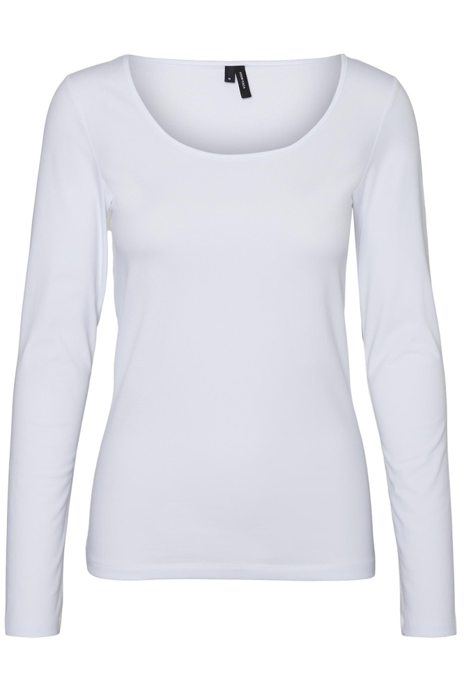 VMMAXI MY LS SOFT UNECK GA NOOS 10228809 BRIGHT WHITE